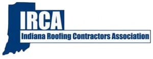 A logo of the roofing contractor